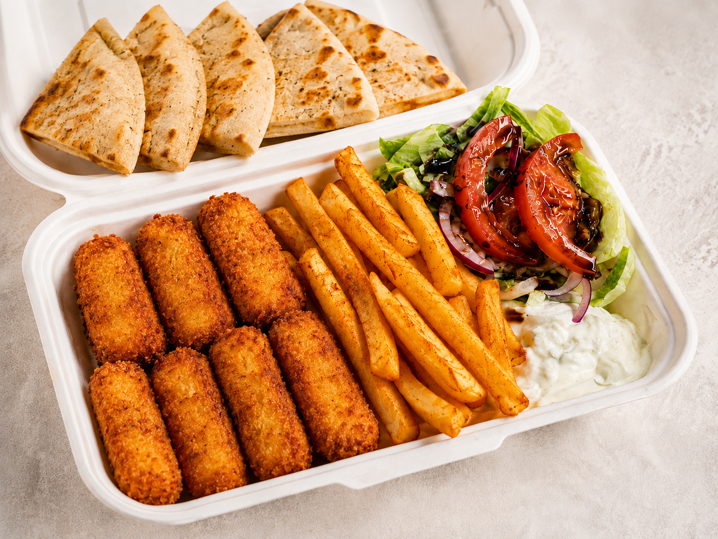 Halloumi Portion Box