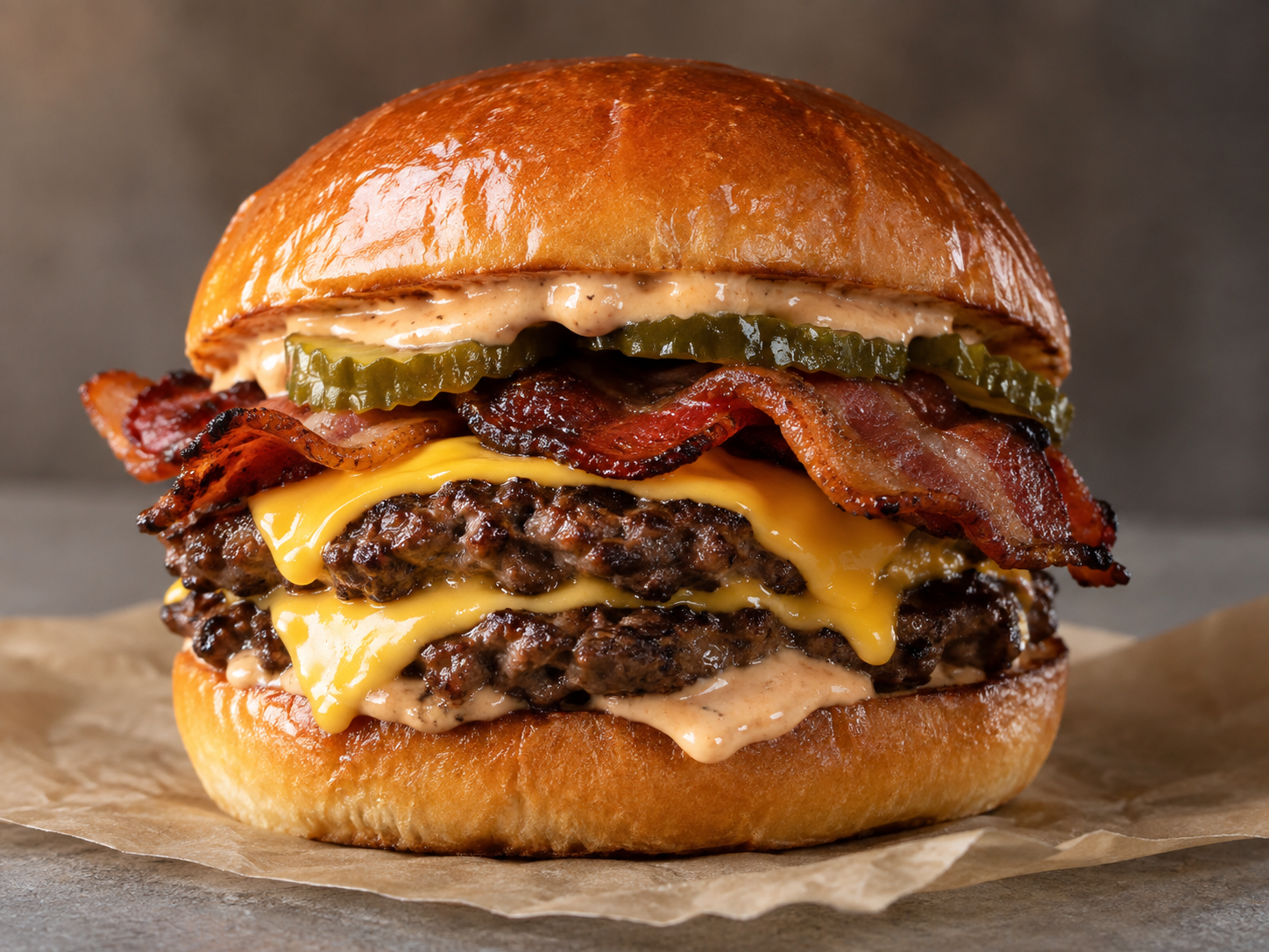 Smokey Bacon Double